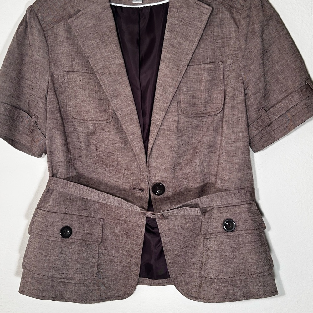 Worthington Brown Blazer with Belt